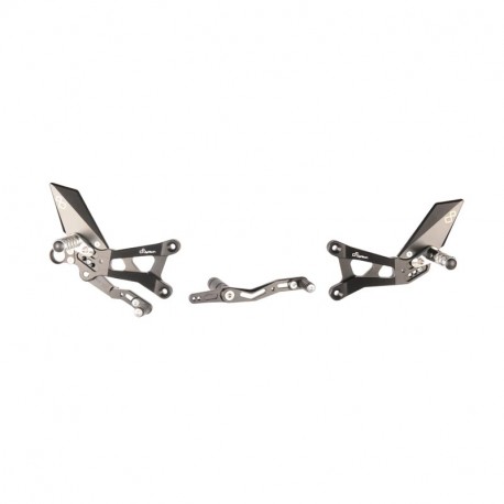 LighTech Footrest System with ECE for Honda CBR600RR 2007–2017