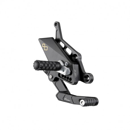 LighTech Footrest System with ECE for Yamaha MT-07 2014- | Tracer 7/GT 2016- 