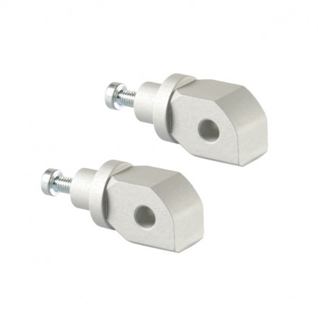 Paire arrière d'adaptateurs pour repose pieds LIGHTECH R6 2006-2020, R1 2009-2014