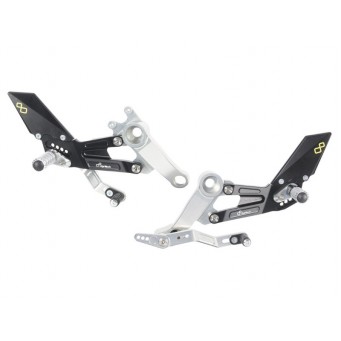 LighTech Fußrastenanlage mit ABE für Aprilia RS660 2020-2022 | Tuono 660 2021-2022