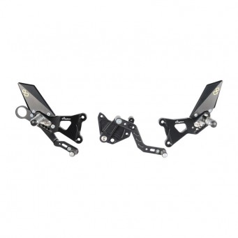 LighTech Fußrastenanlage für S1000RR 2009-2014 | HP4 2013-2015 | S1000R 2014-2016