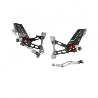 Commandes reculées Lightech M1000RR 2021-2025, S1000RR 2019-2025