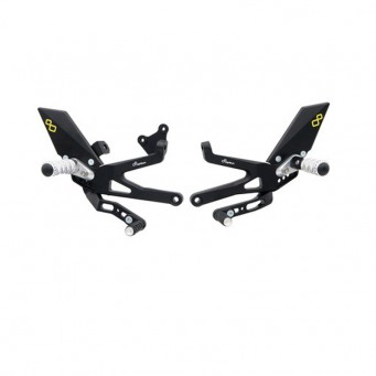 Commandes reculées Lightech Panigale V4R 2019-2021, Panigale V4/V4S 2018-2021, 1100 Streetfighter V4/V4S 2020-2022