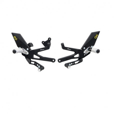 Commandes reculées Lightech Panigale V4R 2019-2021, Panigale V4/V4S 2018-2021, 1100 Streetfighter V4/V4S 2020-2022