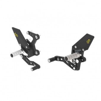 LightTech Fußrastenanlage für Ninja 400 2018-2023