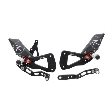 LighTech Fußrastenanlage version R mit ABE für Suzuki GSXR1000 2017–2021