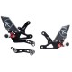 LightTech Rearset for the Speed ​​Triple RR/RS 1200 2021–2023
