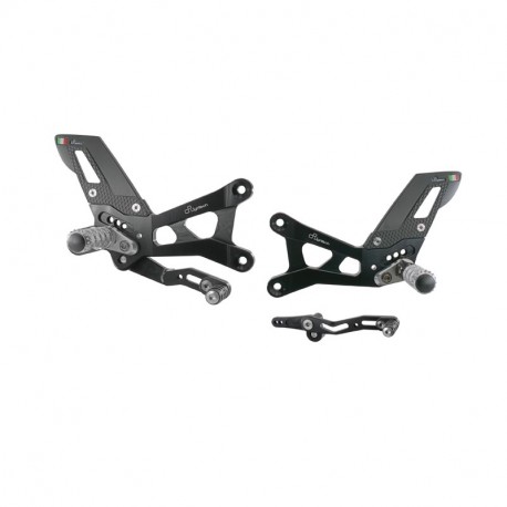 LighTech Rearsets with ECE for Yamaha R6 2017- 