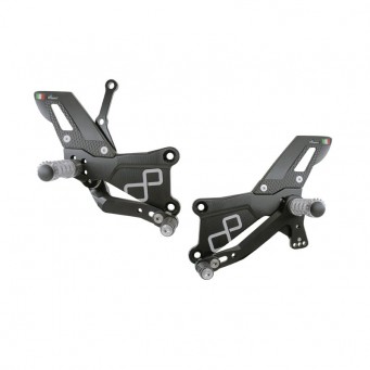 LighTech Racing Rearsets without ECE for Yamaha R3 2015-2024