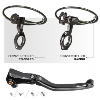 Bonamici Racing Brake lever with remote adjuster Brembo PR16x18 | PR19x18 