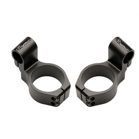 Bracelets 6.5° diamètre 51 mm position haute +20 mm pour demi guidons LIGHTECH