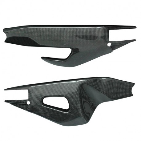 Carbon swingarm covers with chain guard RSV4 1100 Factory 2021- | Tuono V4 2021-