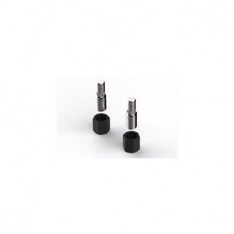 LightTech pair of threaded mirror adapters (from M8 right to M8 / right + left)