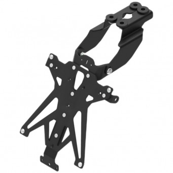 LighTech Verstellbare Kennzeichenhalterung für Kawasaki Z1000 2010-2013 | Ninja 1000 SX | Z1000 SX 2011-2021 | Versys 650 2022-2