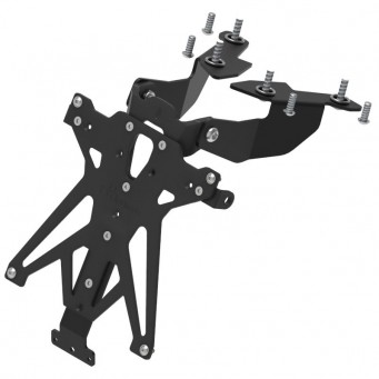 LightTech Adjustable License Plate Bracket for GSX-S750 2017–2021 | GSX-S1000/F 2015–2020