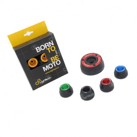 LighTech Kit de protection d'axe de roue arrière Panigale 1199 / 1299 | Panigale V4/V4R/V4S | Streetfighter V4/V4S