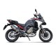 Repose-pieds titane Akrapovic Multistrada V2 2022-2025, Multistrada V4/S 2021-2025