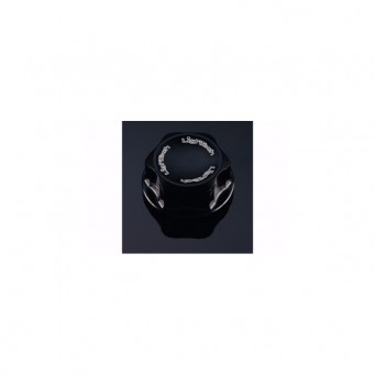 Écrou de colonne de direction en aluminium anodisé  taillé masse M28x1 LIGHTECH