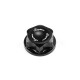 LighTech CNC machined anodized aluminum steering column nut M22x1