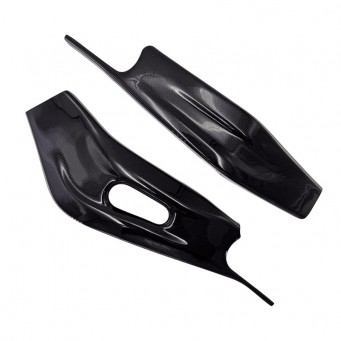 Protections de bras oscillant carbone brillant LIGHTECH R7 2020-2024