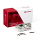 Brembo HYPURE Prime Radialbremssättel für die Vorderachse, 100 mm, P4x30, (rot)