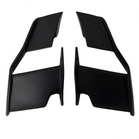 S2 Concept Winglets aus schwarzem Fiberglas für S1000R 2021–2025