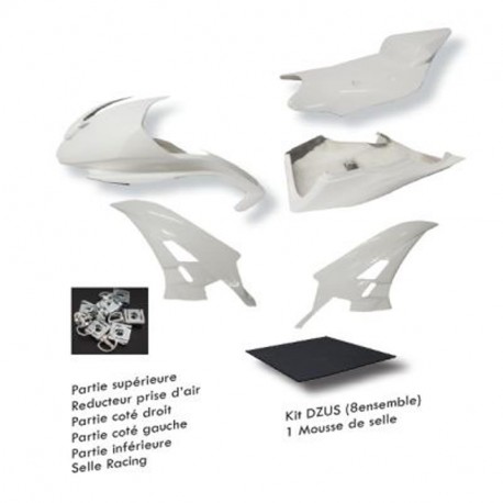 Sebimoto Complete racing fiberglass fairing kit for Yamaha R6 2006-2007 