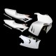 SRT Fairings Komplettes 3-teiliges Rennverkleidungsset aus Fiberglas für CBR 600 F 1995–1996 PC31 SRT FAIRINGS