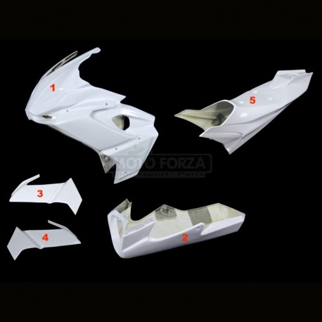 SRT Fairings 5-teiliger Rennverkleidungssatz aus GFK für Aprilia RS660 2020–2024