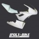 Carénage poly complet 3 parties racing fibre de verre 675 Daytona 06-12 SRT FAIRINGS