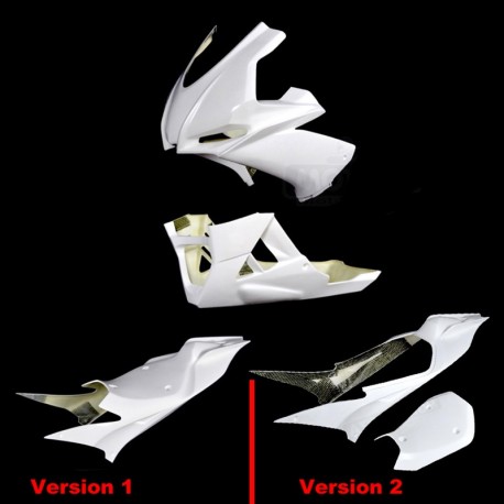 SRT Fairings Rennverkleidung Komplettsatz racing 3-teilig aus GFK Racing Aprilia RSV 4 RR RF Factory 2015-2020 (*Tuono V4 11-20)