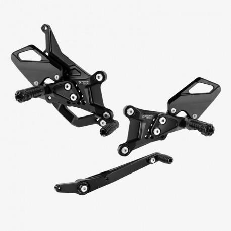 Bonamici Racing Adjustable Footrest System for Yamaha R9 2025-2026