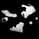 SRT Fairings Komplettes 4-teiliges SBK-Rennverkleidungsset aus GFK für die R1 2015–2019