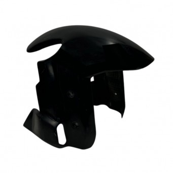 S2 Concept Black fiberglass vented front fender Ducati Panigale V4 2025-