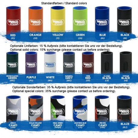 Durites de radiateur standard silicone SAMCO SPORT ZX10R 2011-2015