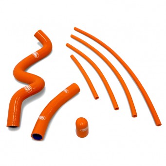 SamcoSport Radiator Hoses with Bypass Thermostat for KTM RC390 2014-2020