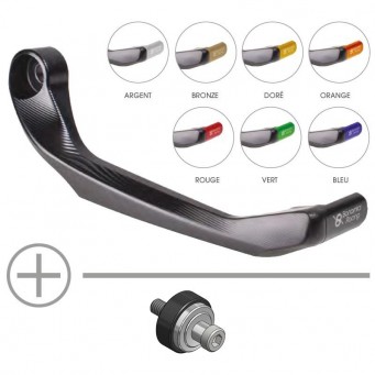 Kit protection de levier de frein + adaptateur aluminium BONAMICI diamètre 13 à 14 mm