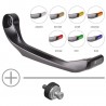 Kit protection de levier de frein + adaptateur aluminium  BONAMICI diamètre 13 à 14 mm