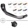 Kit protection de levier de frein aluminium BONAMICI ZX-4R, ZX-4RR 2024, Z900 2017-2024