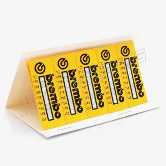 Brembo Thermoaufkleber für Bremssättel.