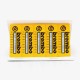 Brembo thermal sticker for brake calipers.