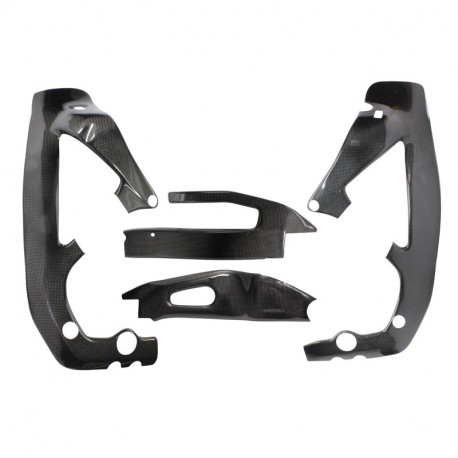 Carbon Rahmen- und Schwingenschoner Paar Honda CBR 1000 RR 2004-2007