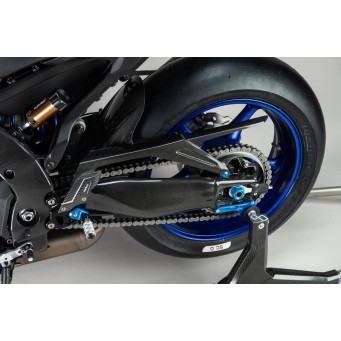 Garde boue arrière carbone brillant R9 2025-2026 LIGHTECH