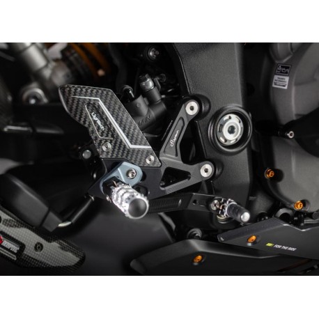 LighTech Adjustable Rear Sets With Fixed Foot Pegs for Triumph 1200 Speed Triple RX 2025