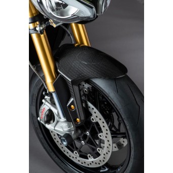 Garde boue avant carbone brillant LIGHTECH 1200 Speed Triple RR/RS/RX 2021-2025