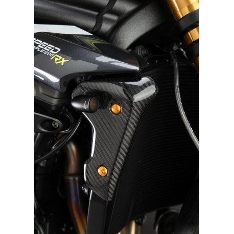 LighTech Carbon Radiator Side Panels for Triumph 1200 Speed Triple RR/RS/RX 2021-2025