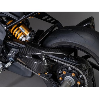 Protections de bras oscillant carbone brillant LIGHTECH 1200 Speed Triple RR/RS/RX 2021-2025