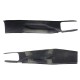 Pair of carbon swingarm protectors for Suzuki GSX-8R/S 2023-2026