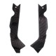 Pair of carbon frame protectors for Suzuki GSX-8R/S 2023-2026