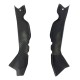 Pair of carbon frame protectors for Suzuki GSX-8R/S 2023-2026